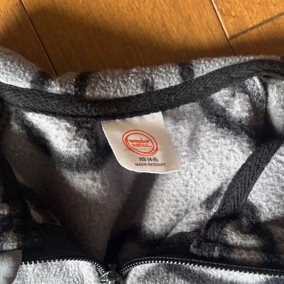 Wonder Nation Gray Smiley Face Jacket - Picture 3 of 4